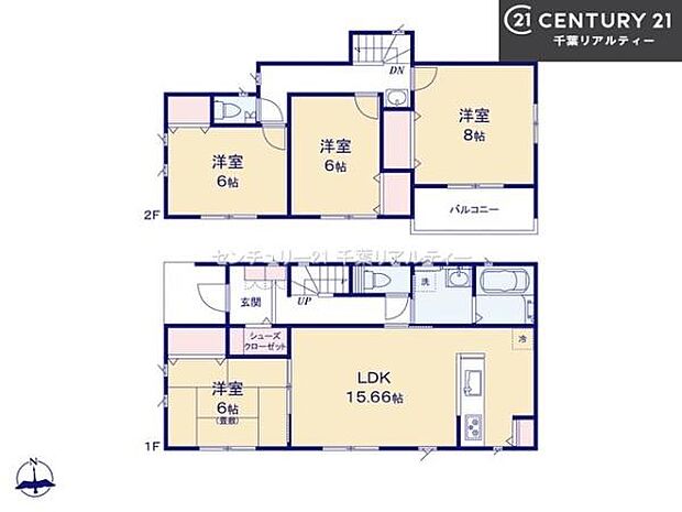 4LDKの魅力的な間取り!LDKはゆったりとした空間で、ご家族との団らん時間が、より一層充実したものになりますね家族との仲が深まり、自然と笑顔が増えそうです!