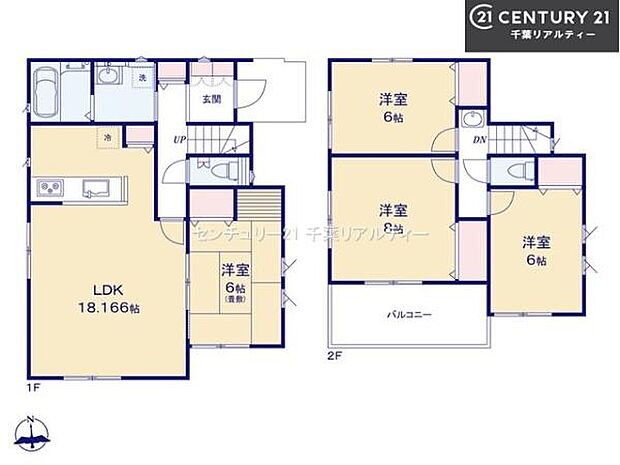 4LDKの魅力的な間取り!LDKはゆったりとした空間で、ご家族との団らん時間が、より一層充実したものになりますね家族との仲が深まり、自然と笑顔が増えそうです!