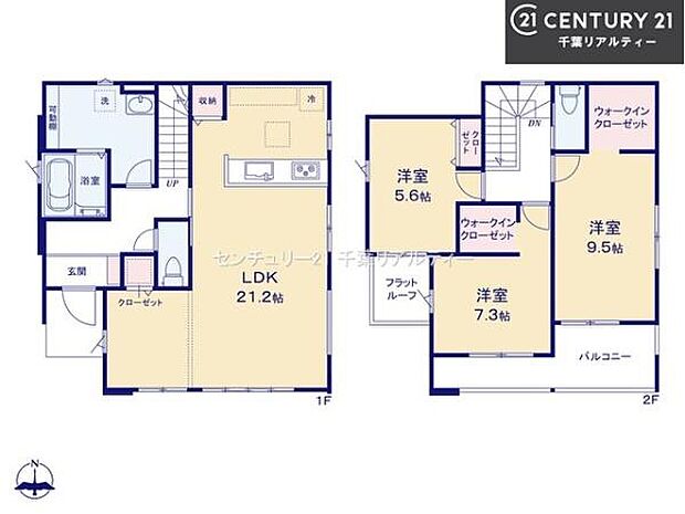 3LDKの魅力的な間取り！LDKはゆったりとした空間で、ご家族との団らん時間が、より一層充実したものになりますね。家族との仲が深まり、自然と笑顔が増えます！