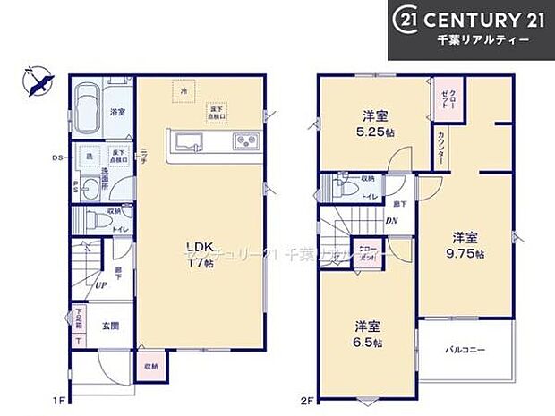 3LDKの魅力的な間取り!LDKはゆったりとした空間で、ご家族との団らん時間が、より一層充実したものになりますね。家族との仲が深まり、自然と笑顔が増えます!