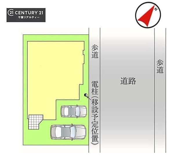 ゆとりある2台分のカースペース付き。ご家族のカーライフに安心と利便性をもたらします。