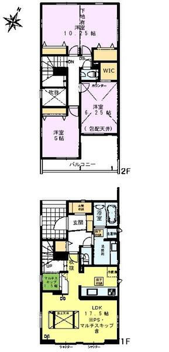 3(4)LDKの魅力的な間取り!LDKはゆったりとした空間で、ご家族との団らん時間が、より一層充実したものになりますね。家族との仲が深まり、自然と笑顔が増えます!
