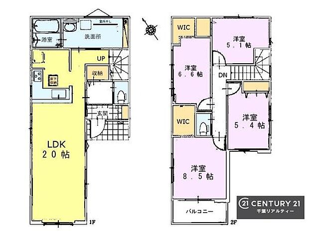 4LDKの魅力的な間取り!LDKはゆったりとした空間で、ご家族との団らん時間が、より一層充実したものになりますね家族との仲が深まり、自然と笑顔が増えそうです!