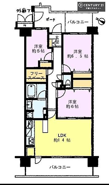 間取り：312001301565