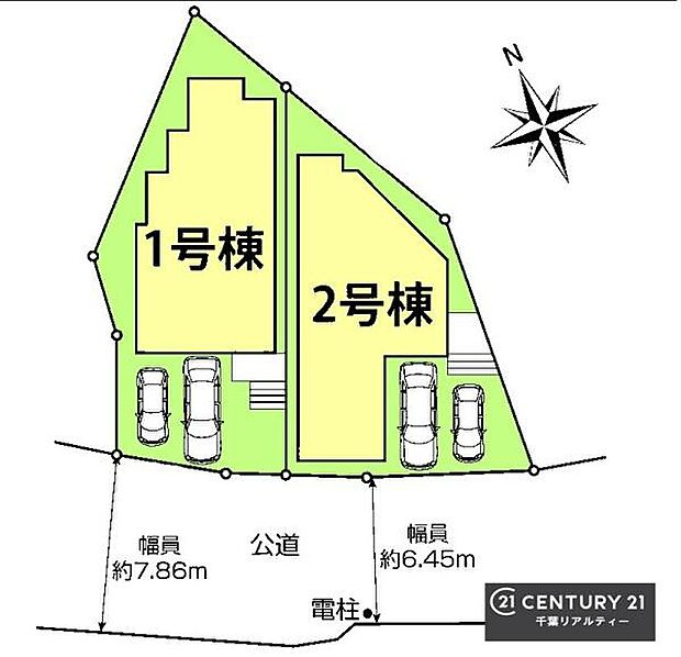 【2号棟】カースペース付きでマイカーをお持ちのご家庭でも安心。物件探しのご条件・ご要望・ご質問など、何なりと弊社スタッフまでお申し付けください!