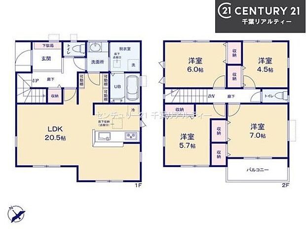 4LDKの魅力的な間取り！LDKはゆったりとした空間で、ご家族との団らん時間が、より一層充実したものになりますね家族との仲が深まり、自然と笑顔が増えそうです！