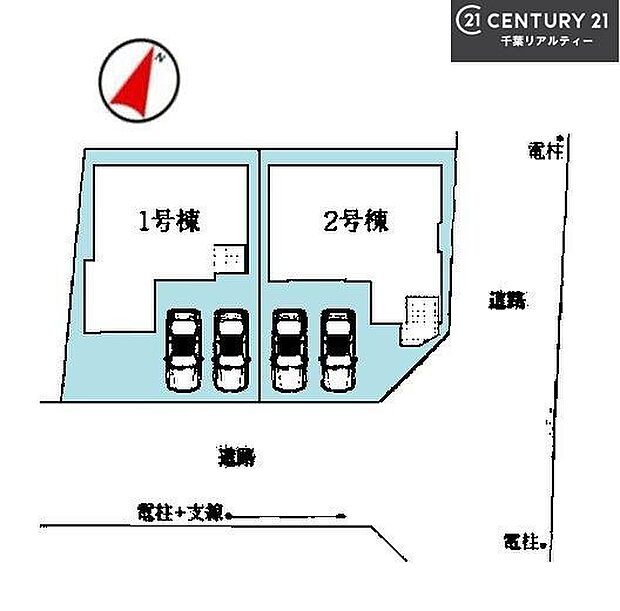 【2号棟】カースペース付きでマイカーをお持ちのご家庭でも安心。物件探しのご条件・ご要望・ご質問など、何なりと弊社スタッフまでお申し付けください!