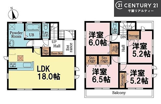 4LDKの魅力的な間取り!LDKはゆったりとした空間で、ご家族との団らん時間が、より一層充実したものになりますね家族との仲が深まり、自然と笑顔が増えそうです!