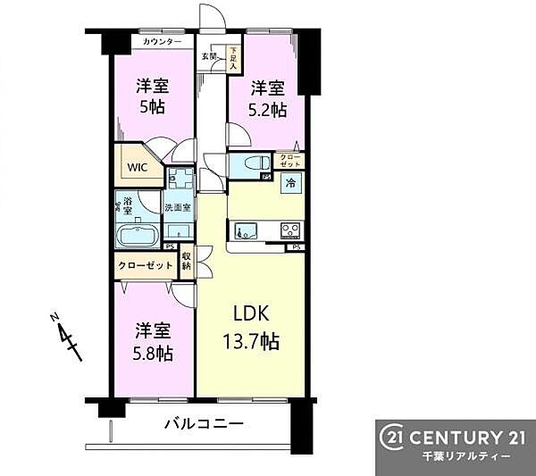 間取り：312001307427