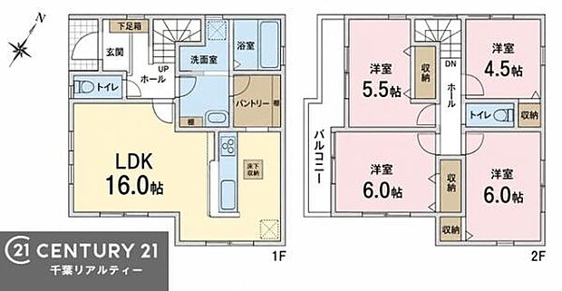 4LDKの魅力的な間取り!LDKはゆったりとした空間で、ご家族との団らん時間が、より一層充実したものになりますね家族との仲が深まり、自然と笑顔が増えそうです!