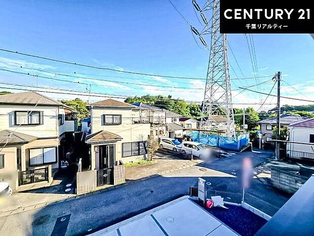 眺望良好！お天気のいい日にはリフレッシュするのもいいですね！