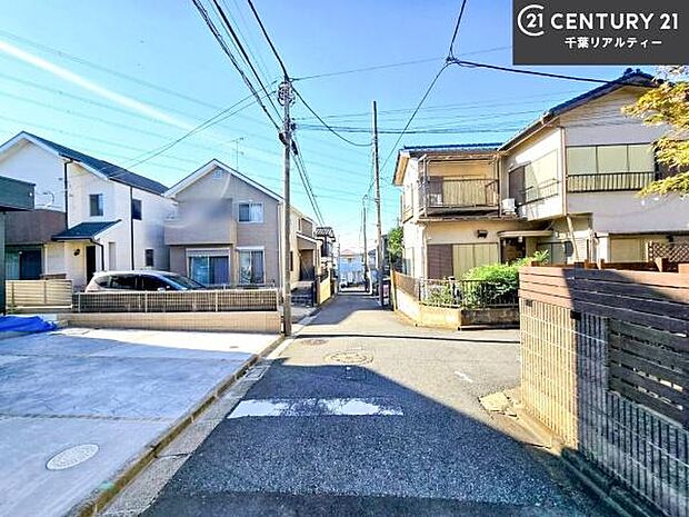 前面道路4.04m!陽当り良好な立地です。