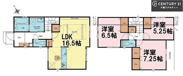 3LDKの魅力的な間取り!LDKはゆったりとした空間で、ご家族との団らん時間が、より一層充実したものになりますね家族との仲が深まり、自然と笑顔が増えそうです!