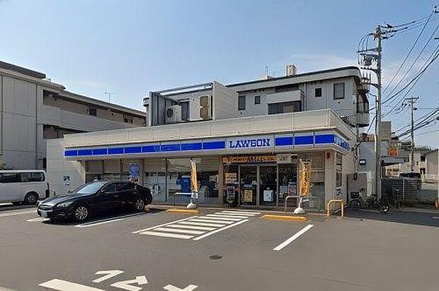 ローソン市川二俣1丁目店まで140m