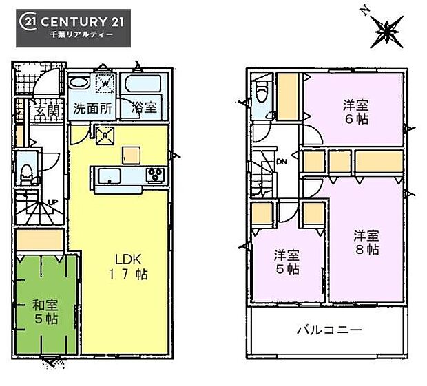 4LDKの魅力的な間取り!LDKはゆったりとした空間で、ご家族との団らん時間が、より一層充実したものになりますね家族との仲が深まり、自然と笑顔が増えそうです!