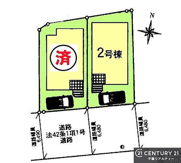 【2号棟】カースペース付きでマイカーをお持ちのご家庭でも安心。物件探しのご条件・ご要望・ご質問など、何なりと弊社スタッフまでお申し付けください!