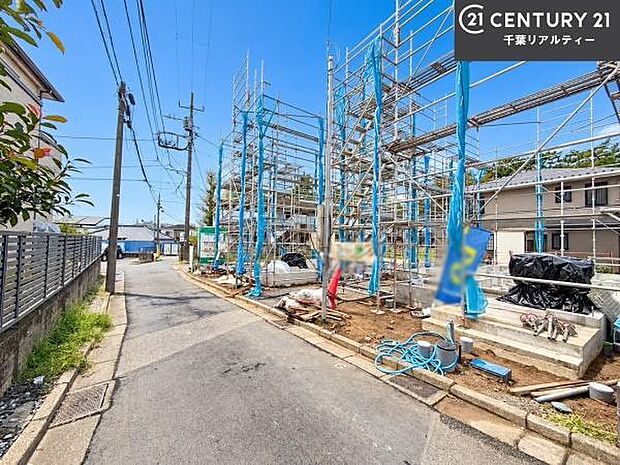 前面道路3.8m!陽当り良好な立地です。