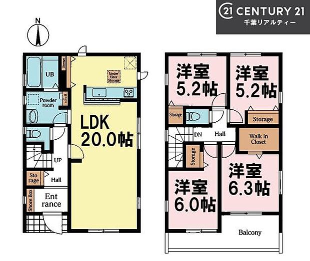 4LDKの魅力的な間取り!LDKはゆったりとした空間で、ご家族との団らん時間が、より一層充実したものになりますね。家族との仲が深まり、自然と笑顔が増えます!