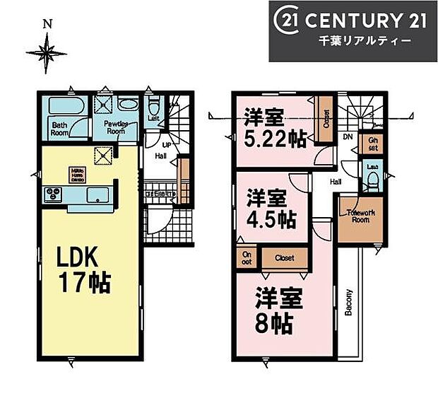 3LDKの魅力的な間取り!LDKはゆったりとした空間で、ご家族との団らん時間が、より一層充実したものになりますね。家族との仲が深まり、自然と笑顔が増えます!