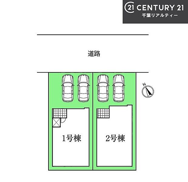 【1号棟】カースペース付きでマイカーをお持ちのご家庭でも安心。物件探しのご条件・ご要望・ご質問など、何なりと弊社スタッフまでお申し付けください!