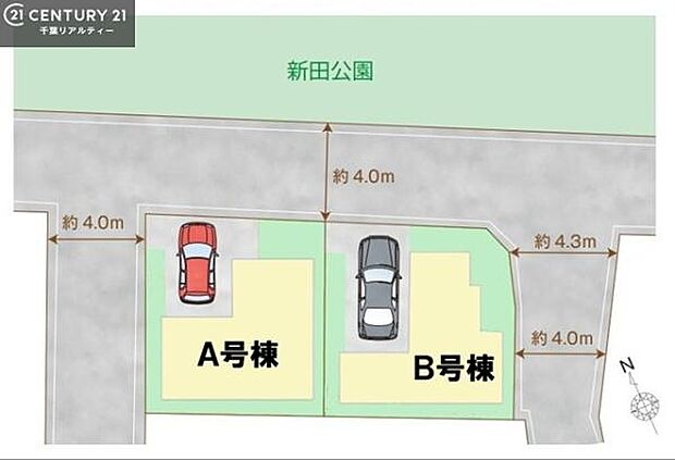 【A号棟】カースペース付きでマイカーをお持ちのご家庭でも安心。物件探しのご条件・ご要望・ご質問など、何なりと弊社スタッフまでお申し付けください!
