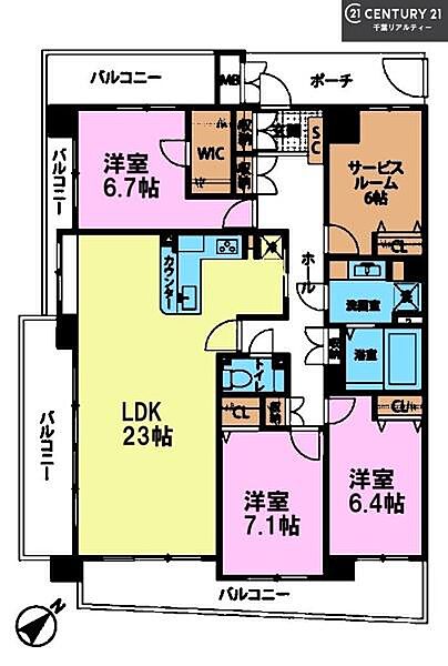 間取り：312001334957