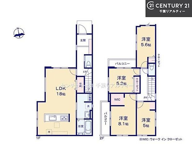 4LDKの魅力的な間取り！LDKはゆったりとした空間で、ご家族との団らん時間が、より一層充実したものになりますね家族との仲が深まり、自然と笑顔が増えそうです！