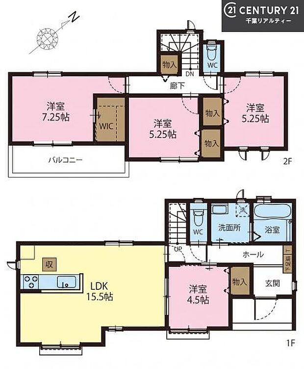 4LDKの魅力的な間取り！LDKはゆったりとした空間で、ご家族との団らん時間が、より一層充実したものになりますね家族との仲が深まり、自然と笑顔が増えそうです！