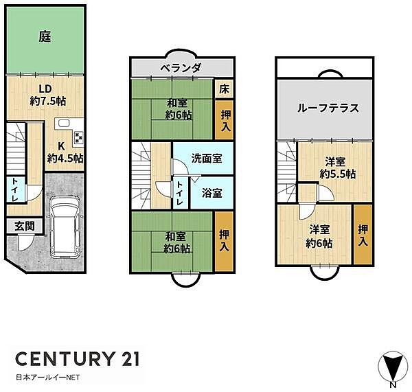 間取り：327001550554
