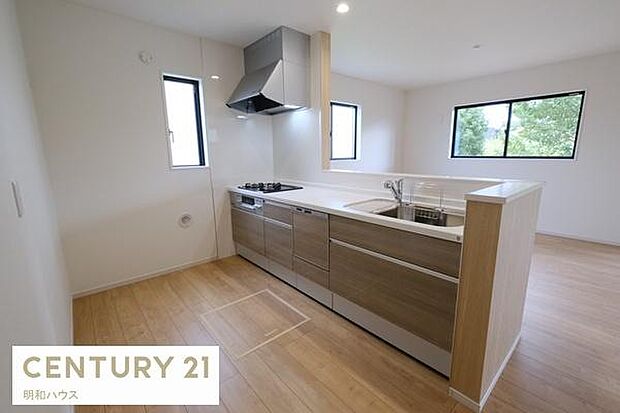 2号棟◎忙しい家事の味方♪食洗器!手荒れも防げ経済的です!◎浄水機一体型水栓!綺麗なお水でお料理ができます!