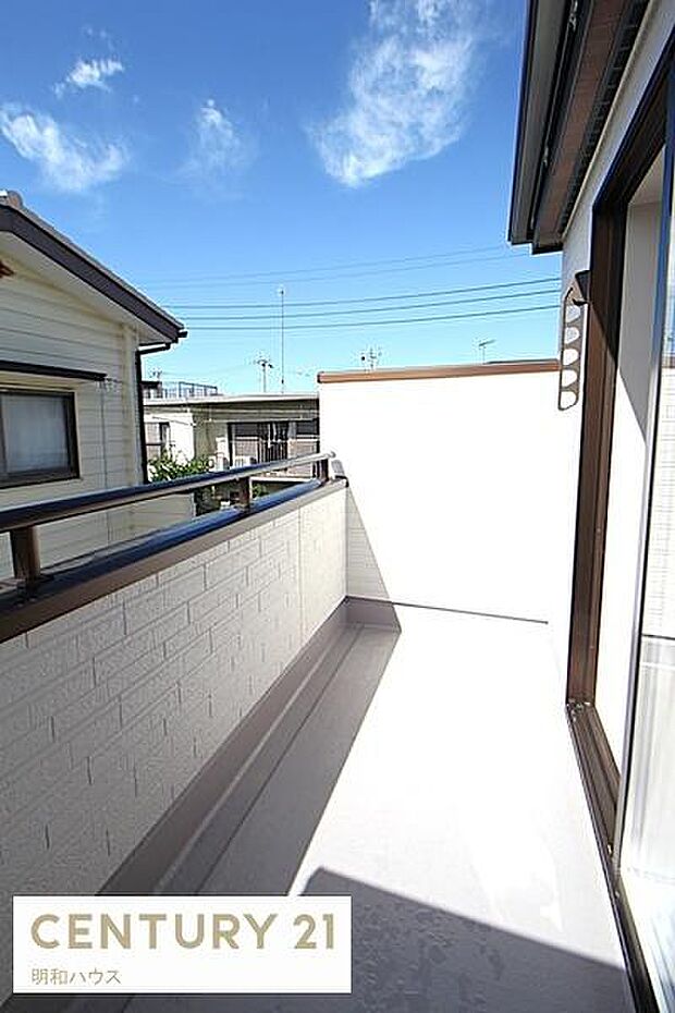 洗濯物もよく乾きます!