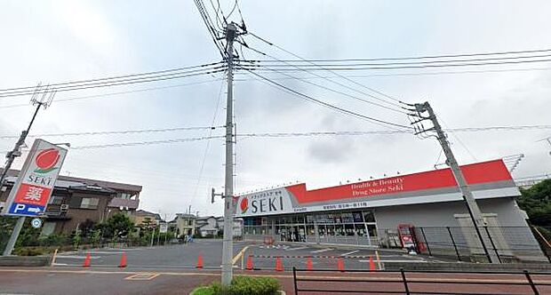 ドラッグストアセキ武州長瀬店まで750m
