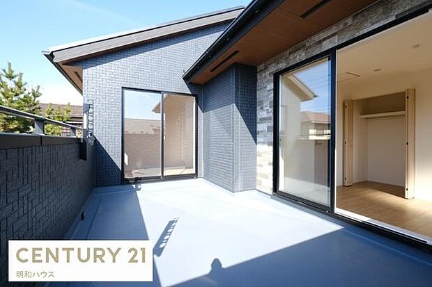 南側バルコニー！洗濯物もよく乾きます！