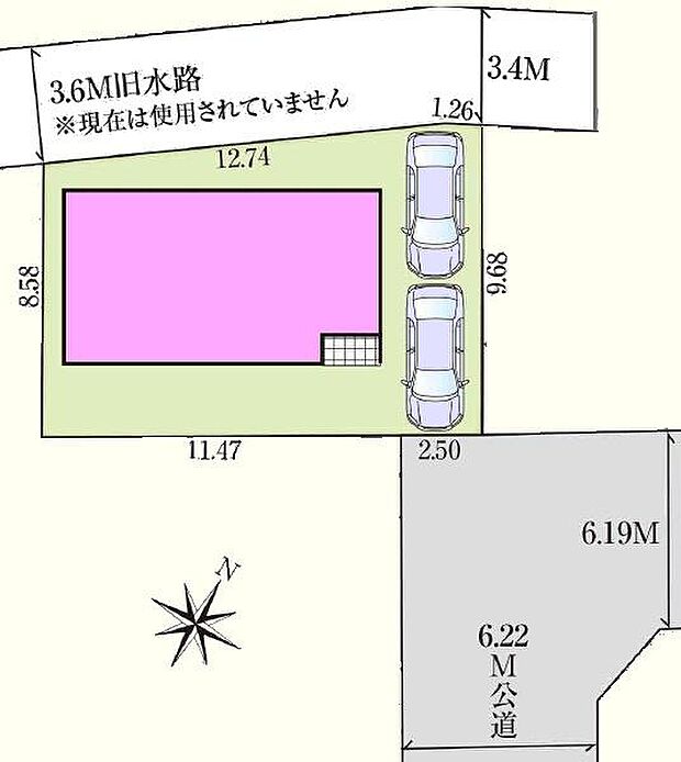 カースペース2台駐車可！