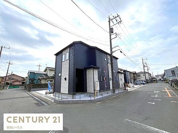 3号棟　開放的な角地！完成間近！