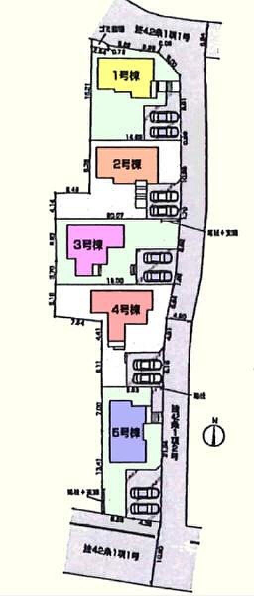 カースペース並列2台駐車可!