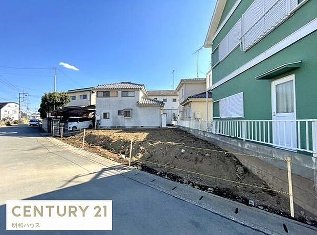 アクセントクロスが引き立つ家!