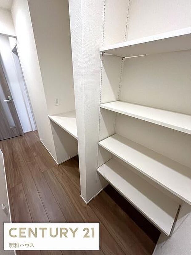 1号棟・カウンター付パントリースペース！