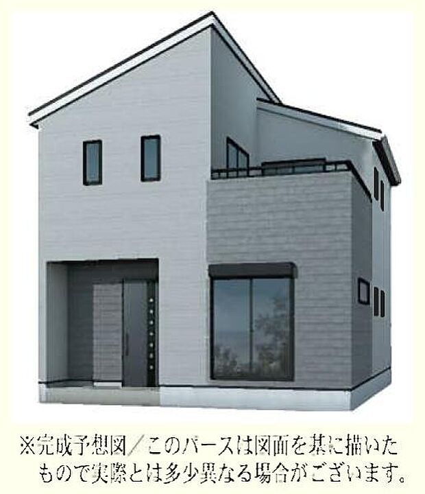 1号棟完成パース