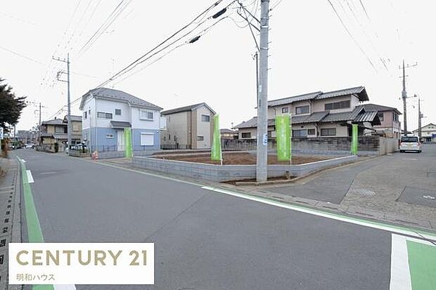 小中学校まで徒歩7分の閑静な住宅地