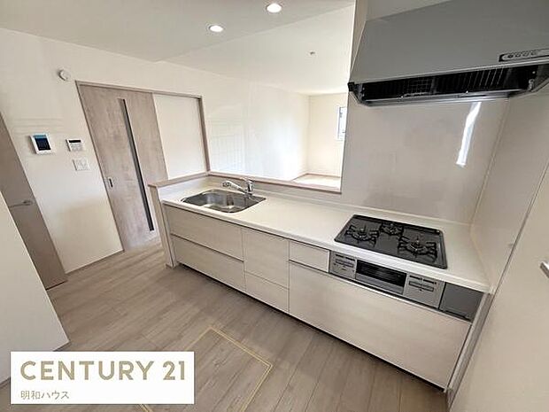 ◎浄水機一体型システムキッチン！◎コンロ下のスライドキャビネットは大容量で満足の使い勝手です！