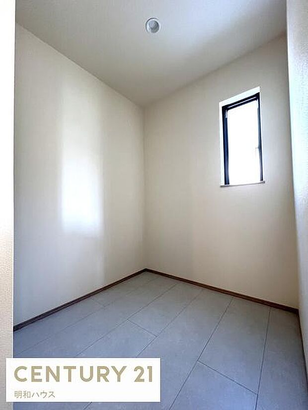 広いランドリースペースあります!