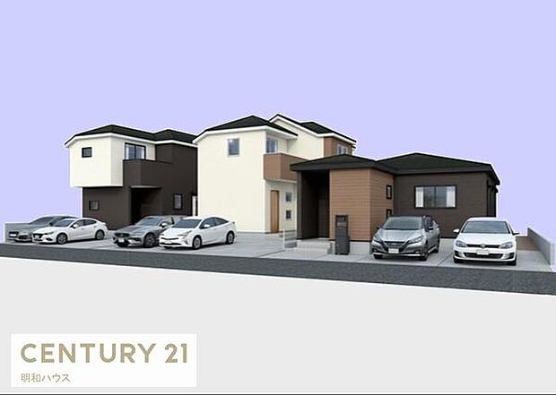 長期優良住宅!一本松駅徒歩4分♪全3棟!