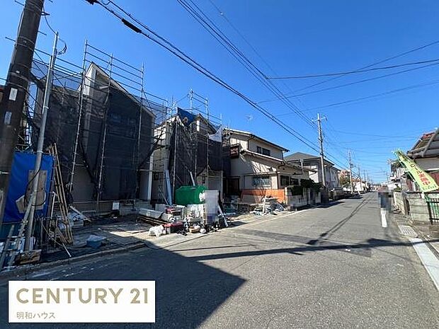 2号棟側より撮影