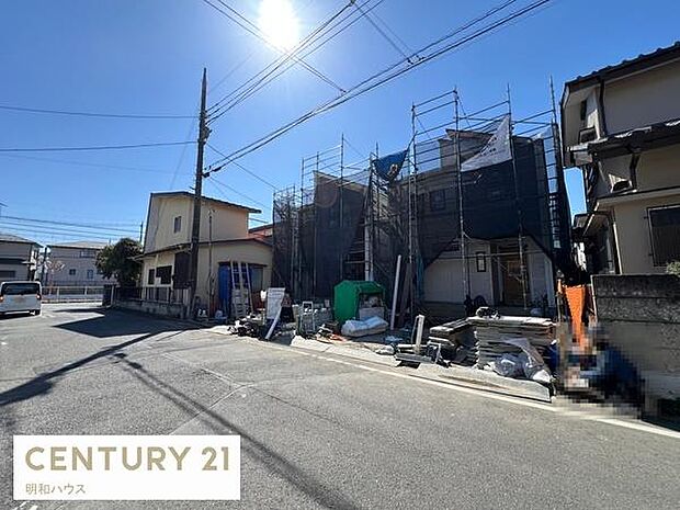 車並列2台駐車可能!