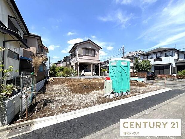 北×東側4メートル公道接道!開放的な立地