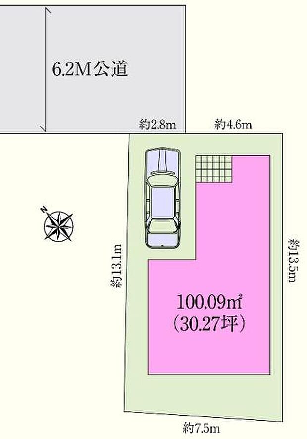 東武東上線鶴ヶ島駅徒歩11分の住宅地！