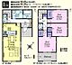 間取り：主寝室7.75帖＋クローゼット2箇所！