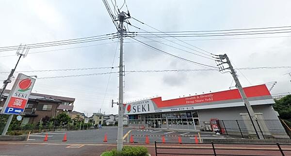 ドラッグストアセキ武州長瀬店まで620m