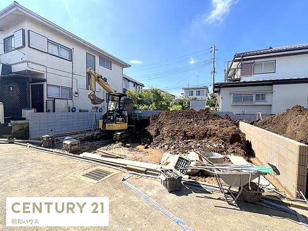 東武東上線霞ヶ関駅徒歩17分の住宅地!